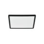 Nordlux loftlampe udendørs Oja Square sort LED L29,5 cm