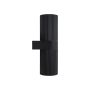 Nordlux væglampe Kyklop Ripple Maxi sort E27 H35,5 cm