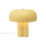 Nordlux bordlampe Sandro gul E27 H25 cm