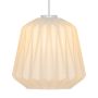 Nordlux pendel Elbie opal hvid E27 Ø24 cm