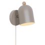 Nordlux væglampe Gaston brun E27 L19,5 cm