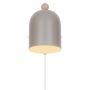 Nordlux væglampe Gaston brun E27 L19,5 cm