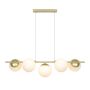 Nordlux pendel Lilly 5 spot E14 messing L90 cm