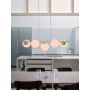 Nordlux pendel Lilly 5 spot E14 messing L90 cm
