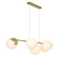 Nordlux pendel Lilly 5 spot E14 messing L90 cm