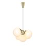 Nordlux pendel Lilly 5 spot E14 messing L90 cm