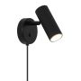 Nordlux væglampe Vico sort GU10 H15 cm
