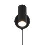 Nordlux væglampe Vico sort GU10 H15 cm