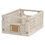 Foldbar opbevaringskasse Natural 33X24,5 cm