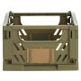 Foldbar opbevaringskasse grøn 25x16x10 cm 2 stk.