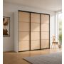 Flexislide skydedør Luna gylden eg 250x250 cm