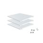 Flexislide garderobeindretning Luna hvid 170x210 cm