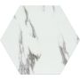 d-c-fix gulvflise Marble selvklæbende PVC hvid 0,6 m²