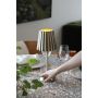 Markslöjd bordlampe Celia genopladelig messing E14 H36 cm