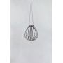 Markslöjd pendel Ovia sort LED Ø42 cm