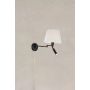 Markslöjd væglampe Pivot sort E27 D42,5 cm