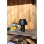 Markslöjd solcelle bordlampe Vivo sort LED