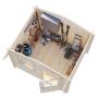 Palmako hytte Emma 4,6 m²