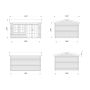 Palmako hytte Iris ubehandlet nordisk gran 11,7 m²
