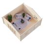 Palmako hytte Irene ubehandlet nordisk gran 29,2 m²