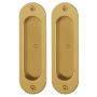 Swedoor skydedørsskål oval bronze 2 stk.