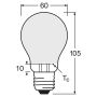 Voltolux LED pære klassisk E27 7 W 3 stk.