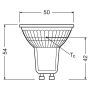 Voltolux LED pære reflektor GU10 4,3 W 3 stk.