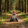 Exit Toys gokart Foxy med pedaler til børn espresso sort