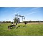 Exit Toys GetSet monkeybar MB200 lege-/fitness-stativ stål grå 331x115x248 cm