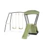 Exit Toys legetårn Ivy med rutsjebane & 2 gynger 253x340x216 cm