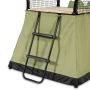 Exit Toys legetårn Ivy med rutsjebane & 2 gynger 253x340x216 cm