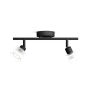 Philips spotlampe Horen 2xGU10 L36 cm sort
