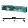 Philips spotlampe Horen 3xGU10 L60 cm sort