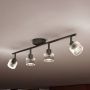 Philips spotlampe Horen 4xGU10 L70 cm sort