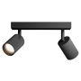 Philips spotlampe Wyatt 2xGU10 L24 cm sort