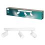 Philips spotlampe Wyatt 3xGU10 L44 cm hvid