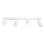 Philips spotlampe Wyatt 4xGU10 L62 cm hvid