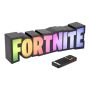 Paladone væg-/bordlampe Fortnite Logo m/RGB og USB B32 cm