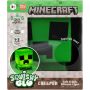 Paladone bordlampe Minecraft Creeper SquishyGlo trådløs dæmpbar m/timer 15 cm