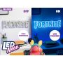 Paladone LED-neonskilt Fortnite Logo blå B40 cm