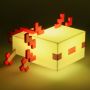 Palodone bordlampe Minecraft Axolotl trådløs m/farveskift 21 cm