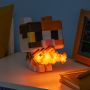Palodone bordlampe Minecraft Cat GloBuddies trådløs H15 cm