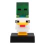 Palodone bordlampe Minecraft Chicken Jockey trådløs H12 cm