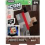 Palodone bordlampe Minecraft Wolft trådløs H11 cm