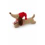 Det Gamle Apotek julefigur gravhund 33 cm brun