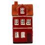 Det Gamle Apotek keramikhus til fyrfadslys 16x8x6,5 cm