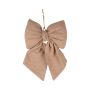 Det Gamle Apotek julesløjfe beige 20x15 cm