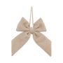 Det Gamle Apotek julesløjfe beige 16x13 cm 8 stk.