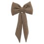 Det Gamle Apotek julesløjfe beige 19x37 cm 8 stk.