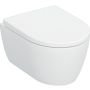 Geberit væghængt toilet iCon TurboFlush mat hvid rimless m/sæde 49 cm
